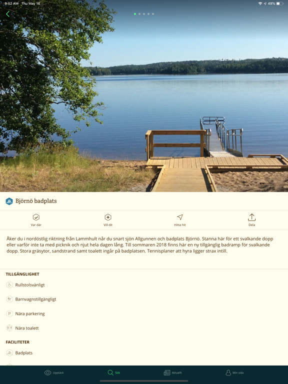 Screenshot #6 pour Växjö Naturkarta