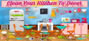 Girl Messy Home Clean Up Games screenshot #5 for iPhone