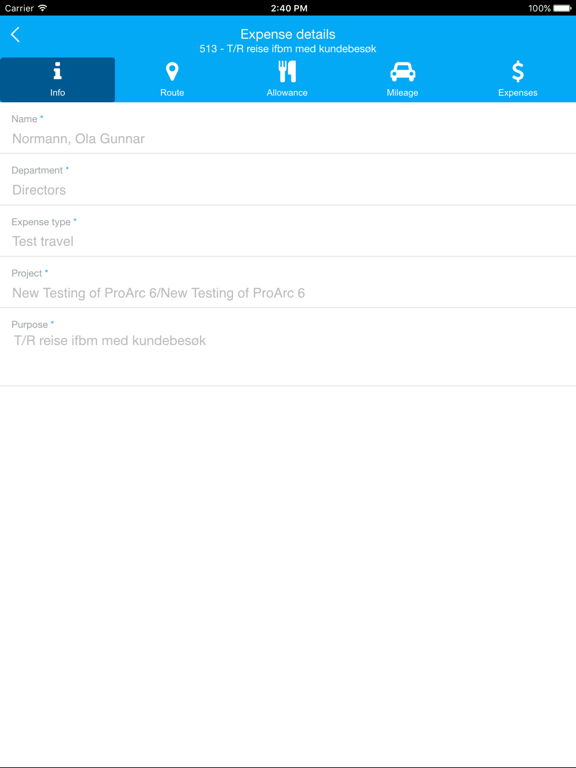Screenshot #6 pour OCS HR Expense