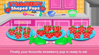 Screenshot #1 pour Strawberry Pops Cooking Games