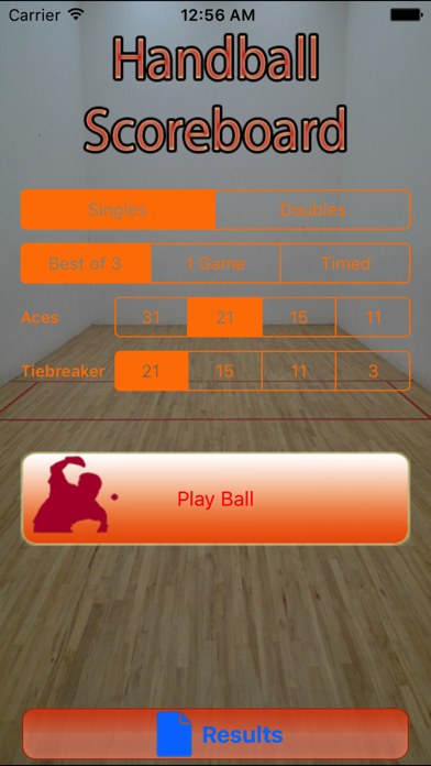 Screenshot #1 pour Handball Scoreboard