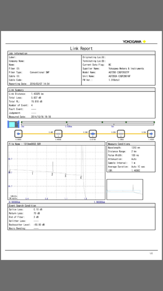 #3. OTDR Data Transporter (iOS) 由: Yokogawa Test & Measurement Corporation
