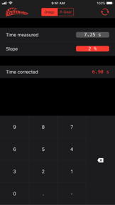 Zeitenjagd Calculator screenshot