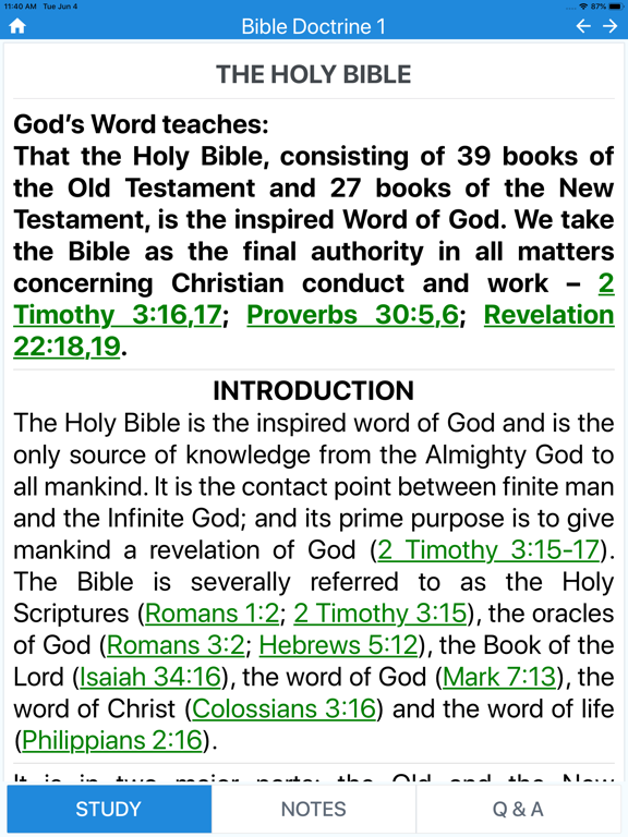 Screenshot #6 pour BDH - Bible Doctrine Handbook