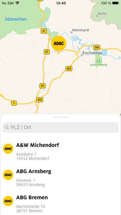 ADAC Clubmobil und DMP