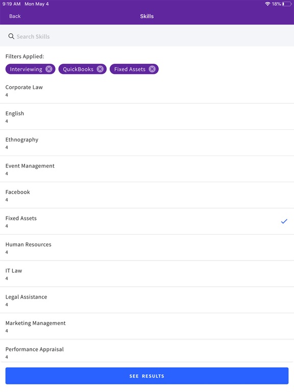 Sift Connect iPad screenshot 6 - Business app