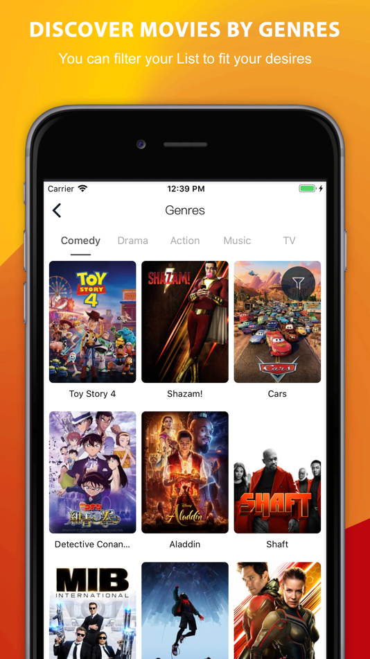#3. Tea TV Movies & Theater Finder (iOS) By: Ayoub BOUGSID