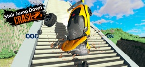 Car Crash Sim: Death Stairs screenshot #1 for iPhone