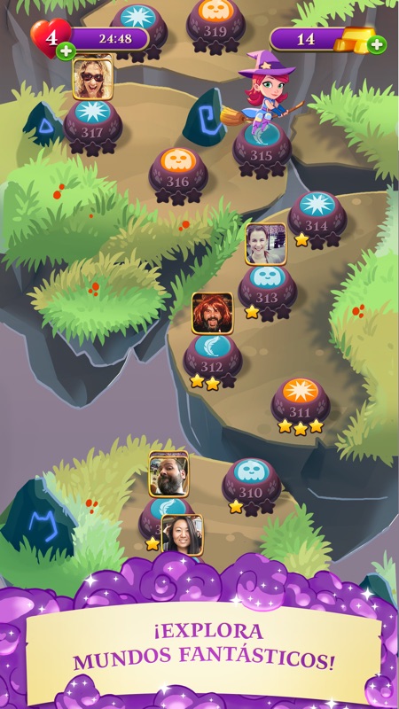 Bubble Witch 3 Saga screenshot 4