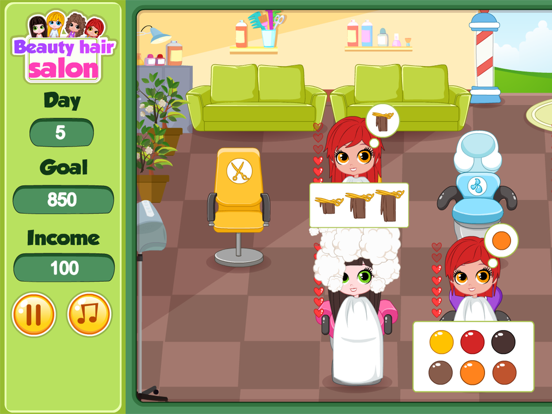 Beauty hair salon management iPad screenshot 5 - Games app