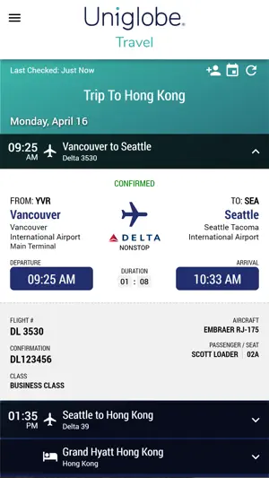 UNIGLOBE Travel Companion screenshot 4