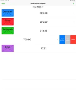 Simple Budget Envelopes iPad image 4