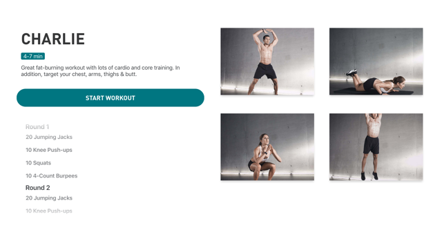 ‎adidas Training by Runtastic Screenshot