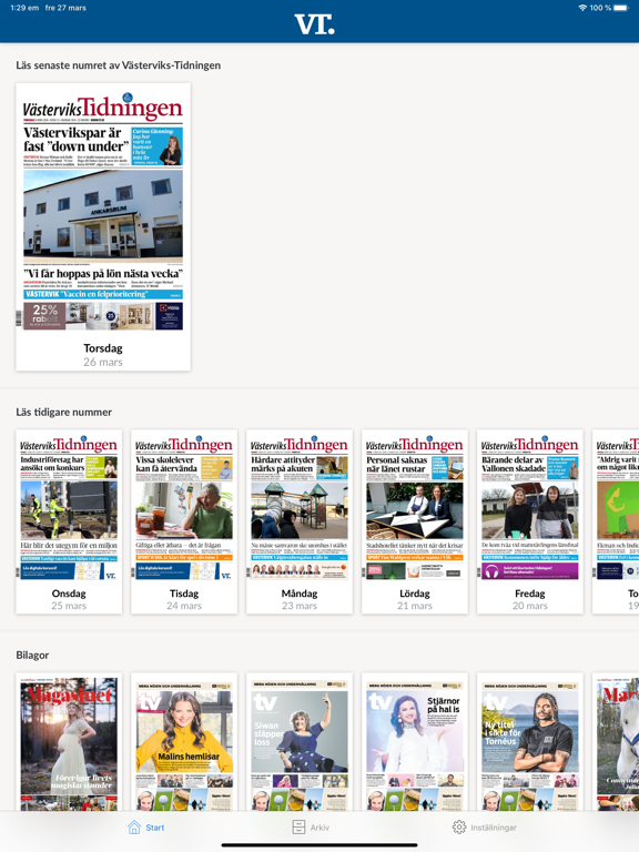 Screenshot #4 pour E-tidning VT