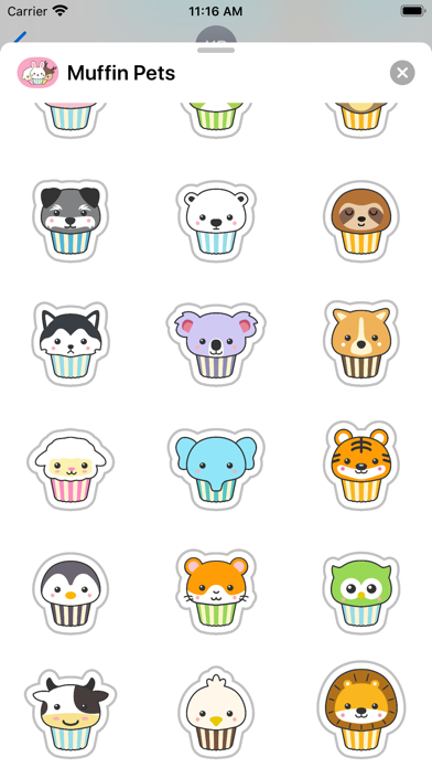 Screenshot #3 pour Cute Muffin Pets