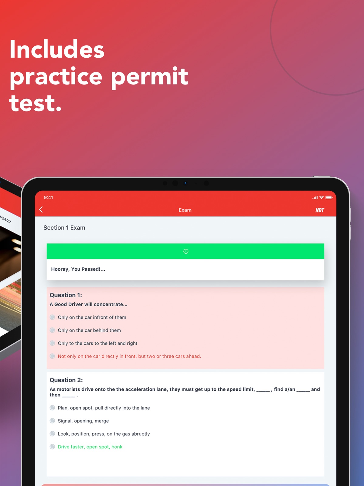National Driver Training ipad screenshot 3