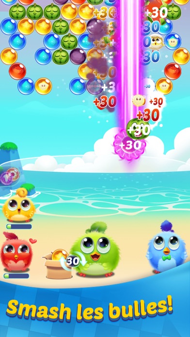 Screenshot #1 pour Bubble Wings: Bubble Shooter