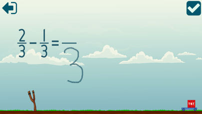 Screenshot #2 pour Math Shot Subtract Fractions