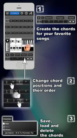 Game screenshot Piano Chords Lite LR apk
