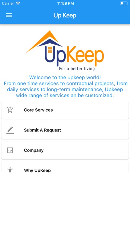 UpKeep App