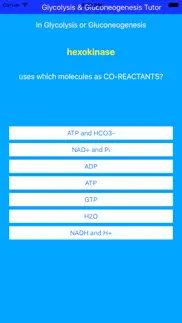 glycolysis glucogenesis tutor iphone screenshot 2