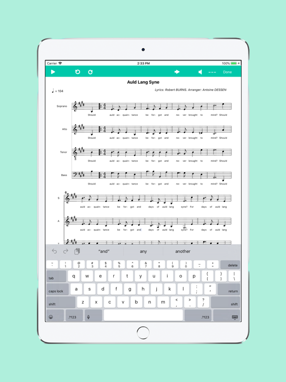 Screenshot #2 for Score Creator Pro