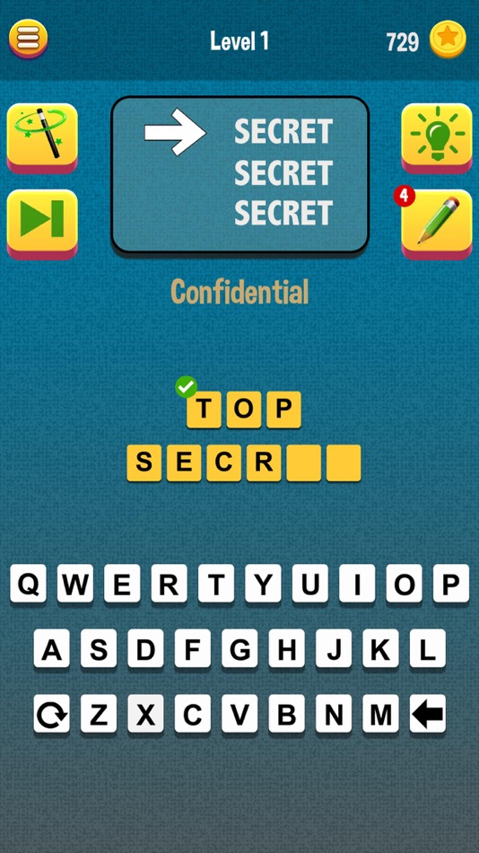 #1. PicText Puzzles (iOS) Podle: Garima Gupta