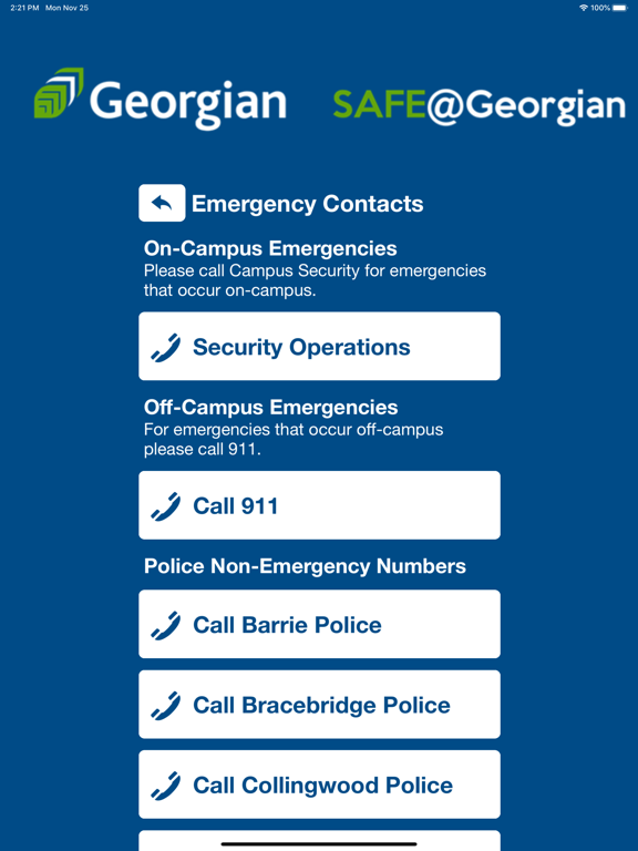 Screenshot #5 pour Safe@Georgian