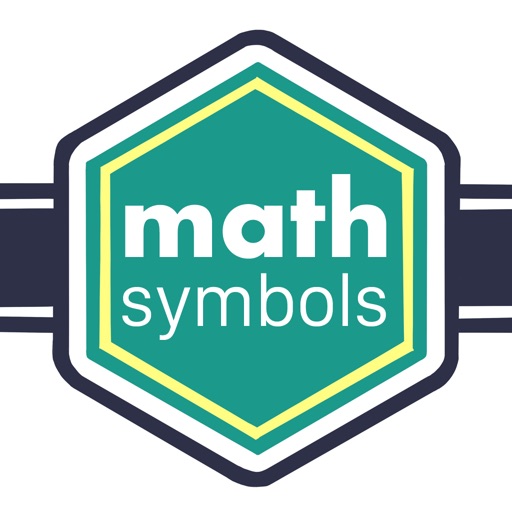 Math Symbols iOS App