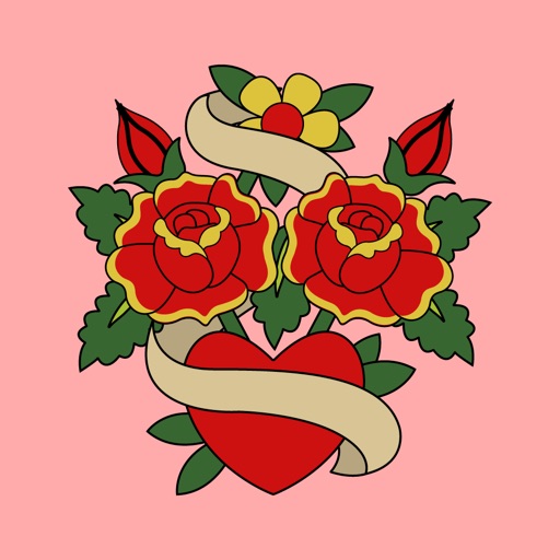Rose Day Stickers