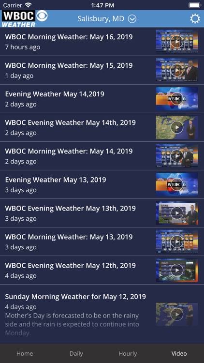 WBOC WX