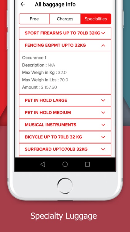 INWEIGH:Airline Baggage Rules! screenshot-3