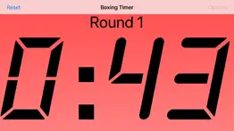 boxing timer iPhone Captures Décran 3