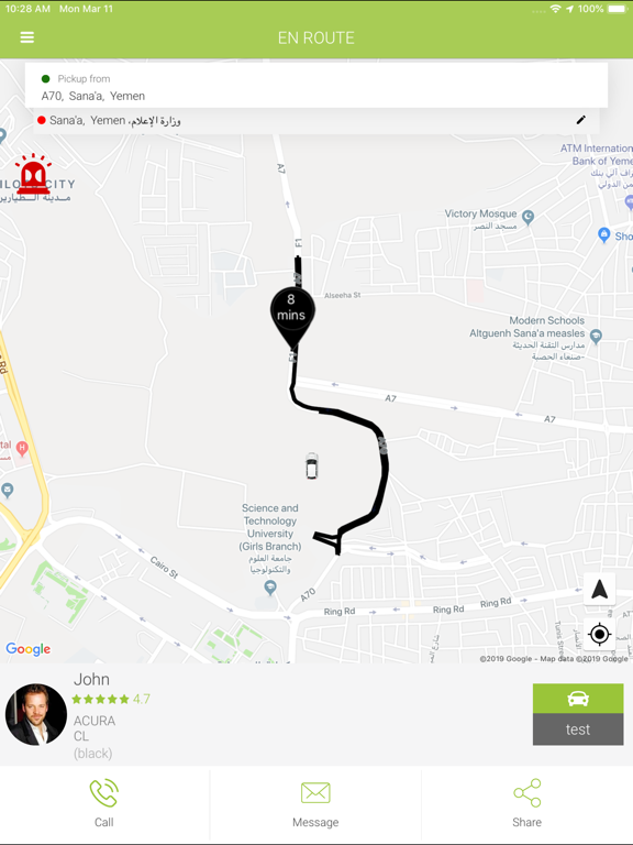 SAHL TAXI iPad screenshot 7 - Travel app