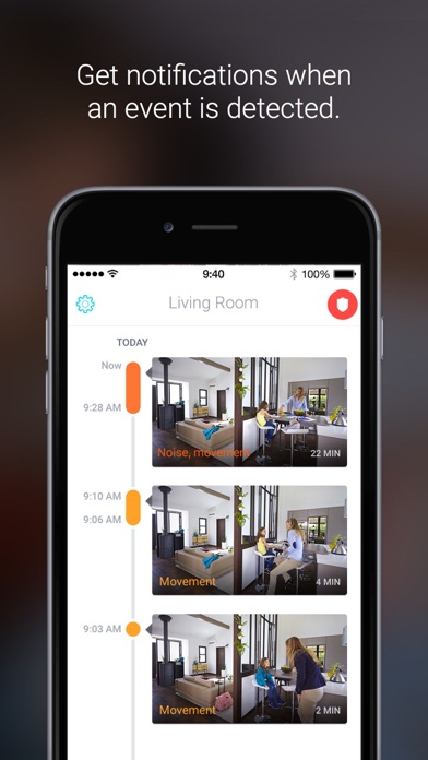 Withings Home Security Camera Screenshot