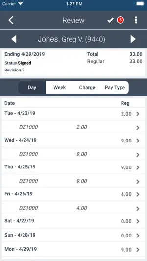 Costpoint Time and Expense screenshot 5