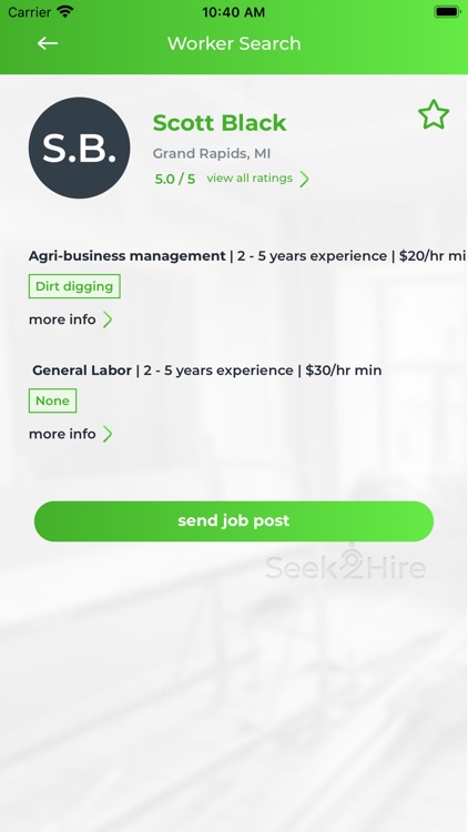 Seek2Work / Seek2Hire screenshot-5