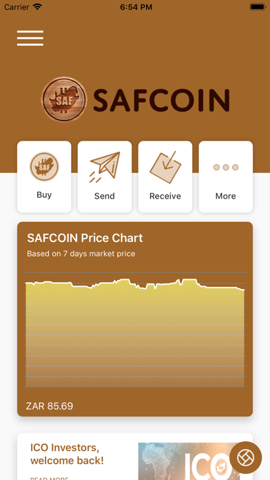 Safcoin screenshot 2