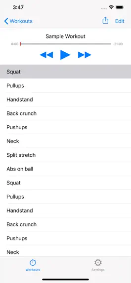 Game screenshot Custom Workout Timer apk