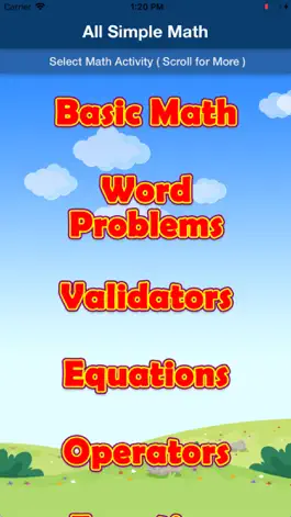 Game screenshot All Simple Math mod apk