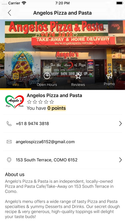 Angelos Pizza & Pasta