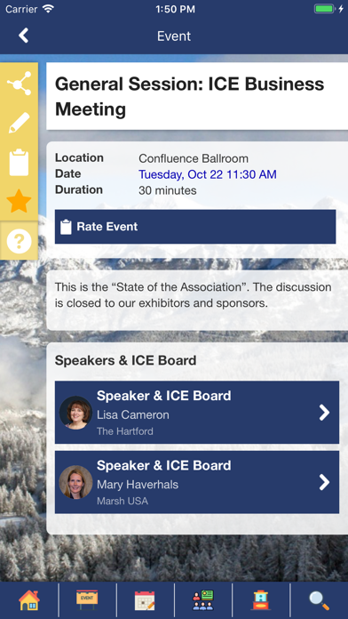 ICE Conferences screenshot 3