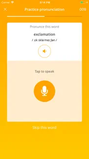 bright vocab: learning english iphone screenshot 2