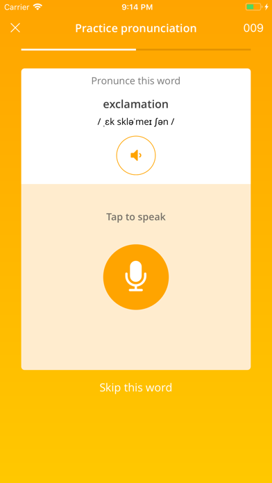 Screenshot #2 pour Bright Vocab: Learn English AI