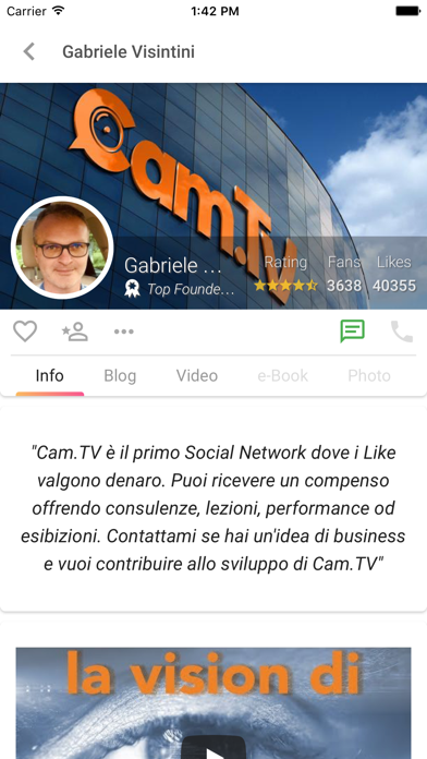 Screenshot #1 pour Cam.TV