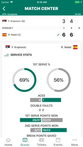 Game screenshot BNP Paribas Open apk