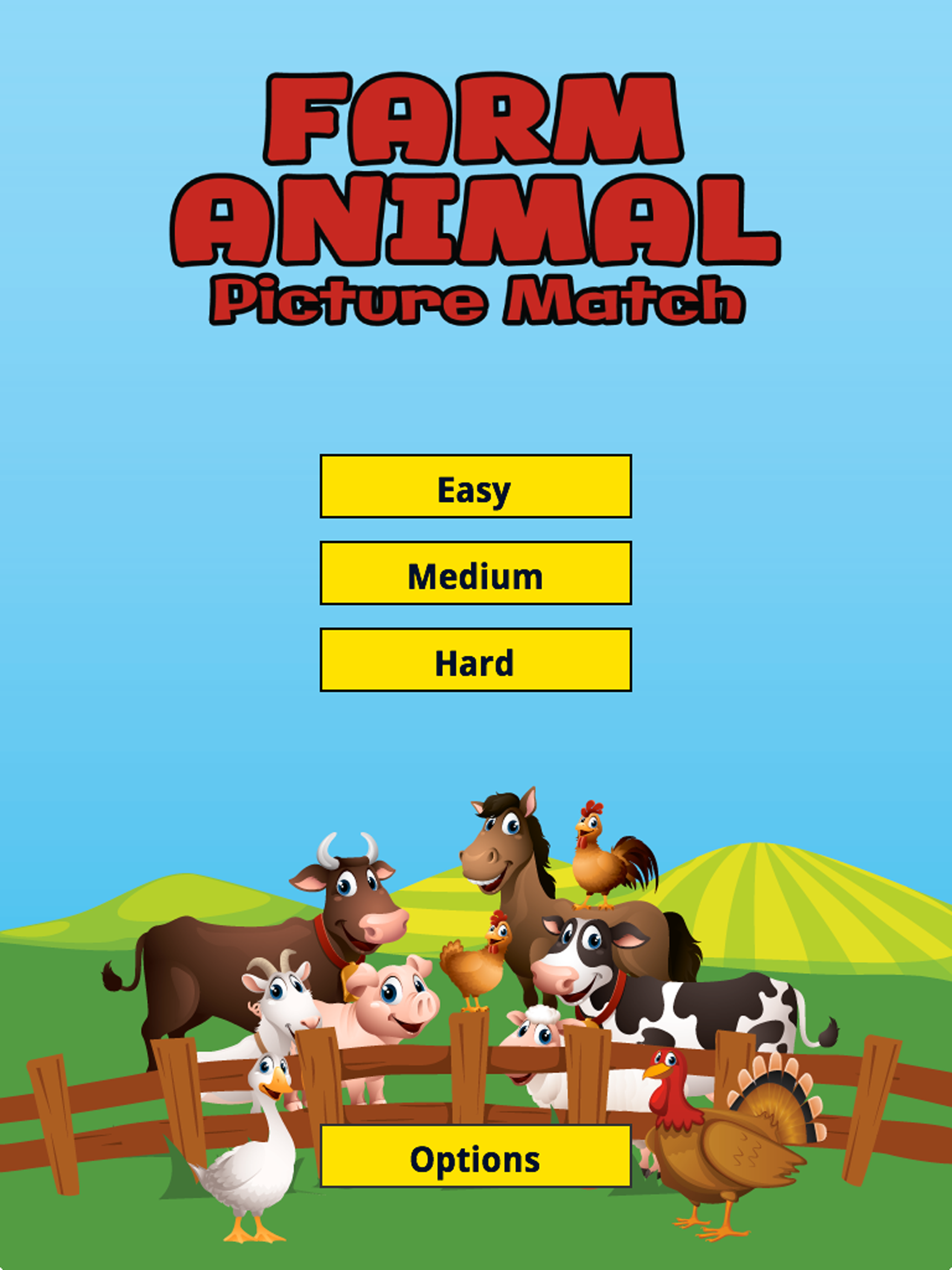 Farm Animal Picture Match screenshot 6