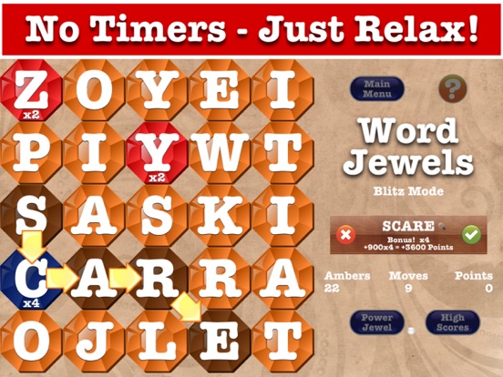 Word Jewels® iPad app afbeelding 3