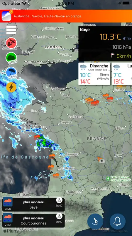 Infoclimat screenshot 7 of 10