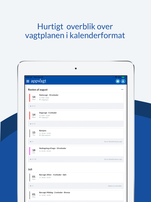 Screenshot #4 pour AppVagt